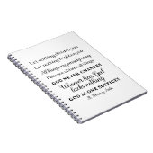 St. Teresa van Avila Quote Spiral Notitieboek (Rechterzijde)