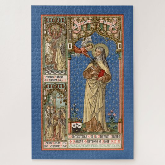 St. Teresa van Avila (SAU 28) Legpuzzel (Verticaal)