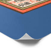 St. Teresa van Avila (SAU 28) Poster (Hoek)