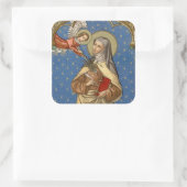 St. Teresa van Avila (SAU 28) Vierkante Sticker (Tas)