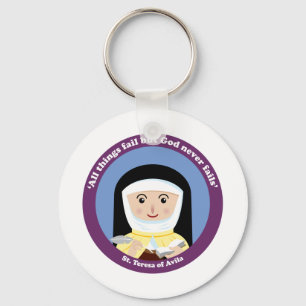 St. Teresa van Avila Sleutelhanger