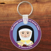 St. Teresa van Avila Sleutelhanger (Voorkant)