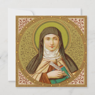 St. Teresa van Avila (SNV 27) blanco wenskaart