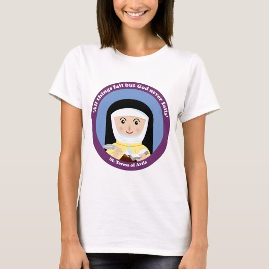 St. Teresa van Avila T-shirt (Voorkant)