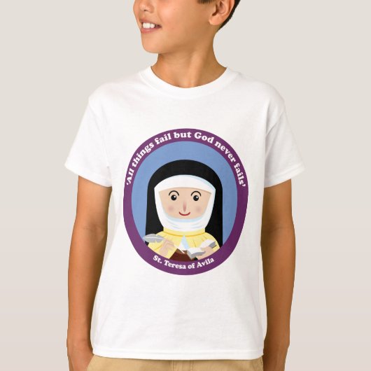 St. Teresa van Avila T-shirt (Voorkant)