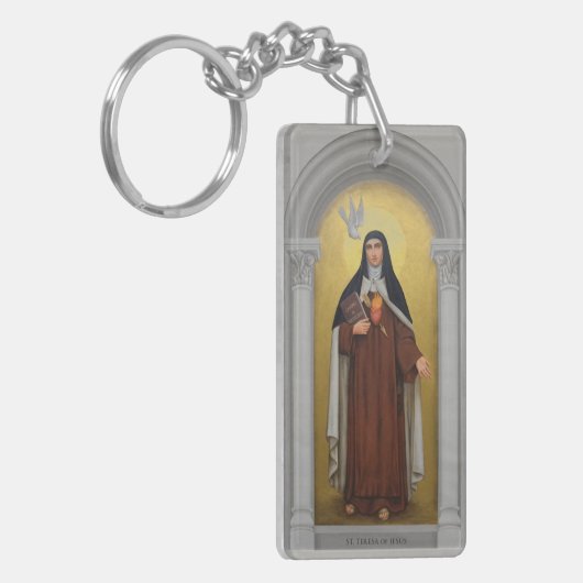 St. Teresa van Avila Teresa van Jesus Prayer Sleutelhanger (Voorkant Links)