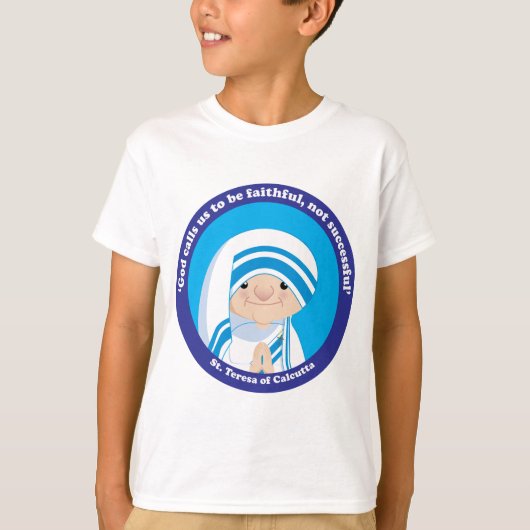 St. Teresa van Calcutta T-shirt (Voorkant)