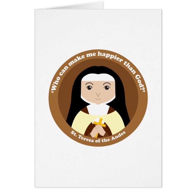 St. Teresa van de Andes (Voorkant)