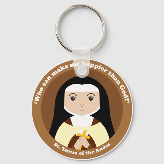 St. Teresa van de Andes Sleutelhanger (Voorkant)