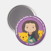 St. Thecla Magneet (Voorkant / Achterkant)