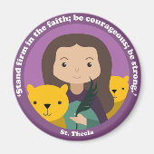 St. Thecla Magneet (Voorkant)