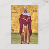 St. Thekla Orthodox Christelijk Gebed Kaart Plaatskaartje (Voorkant)