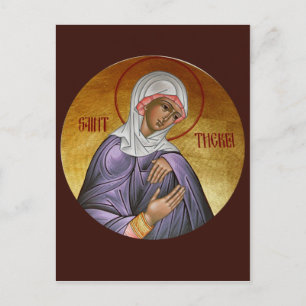 St. Thekla Prayer Card Briefkaart