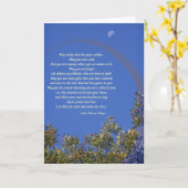 St Theresa Gebed Kaart (Gele Bloem)