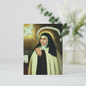 St. Theresa van Avila 1570 Briefkaart (Staand voorkant)