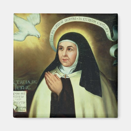St. Theresa van Avila 1570 Magneet (Voorkant)