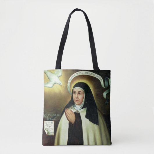 St. Theresa van Avila 1570 Tote Bag (Voorkant)
