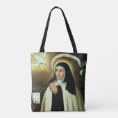 St. Theresa van Avila 1570 Tote Bag (Achterkant)
