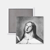 St. Theresa van Avila Magneet (Voorkant / Achterkant)