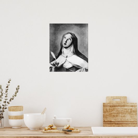 St. Theresa van Avila Poster (Keuken)