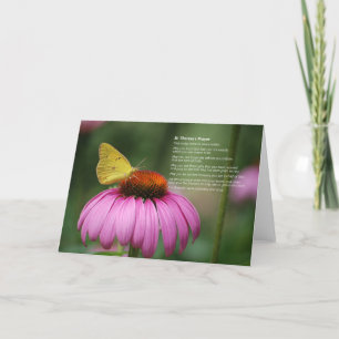 St. Theresa's Prayer-kaart Kaart