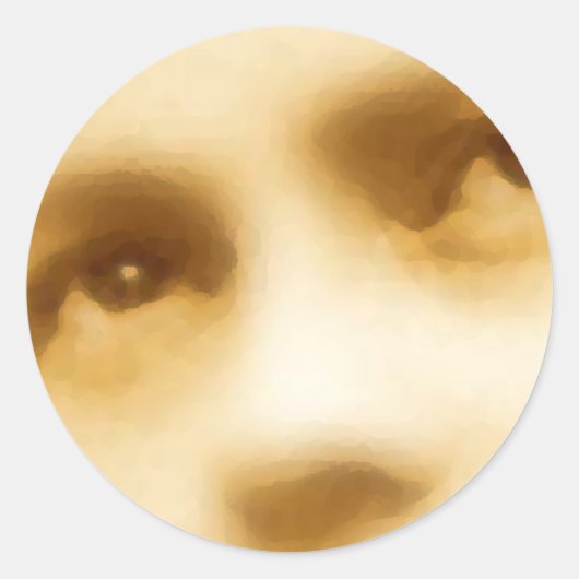 St Therese 3 Ronde Sticker (Voorkant)