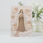 St. Therese 5-daagse novene gebed katholiek (Staand voorkant)