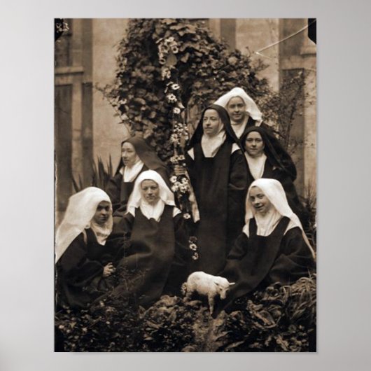 St. Therese and The Nuns of Lisieux. Poster (Voorkant)
