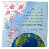 St. Therese (BJE 01; Noord- en Zuid-Amerika) Tegeltje (Voorkant)