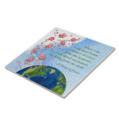 St. Therese (BJE 01; Noord- en Zuid-Amerika) Tegeltje (Zijkant)