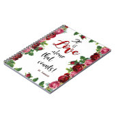 St. Therese Citaat Rozen Liefde Notitieboek (Linkerzijde)