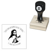 St. Therese de kleine bloem citaat Rubberstempel (Gestempeld)
