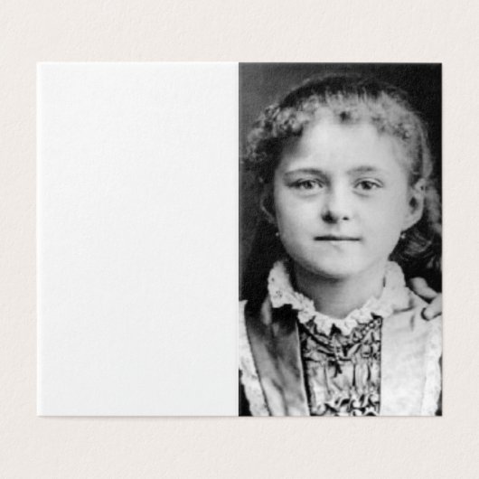 St. Therese de Kleine Bloem Kaart (Buitenkant ongevouwen)