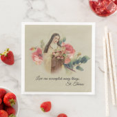 St. Therese de Kleine Roze Rozen Servetten (Insitu)