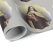 St. Therese de kleine ventilator decoratief Cadeaupapier (Rol Hoek)