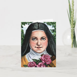 St Therese de Lisieux Note Kaart