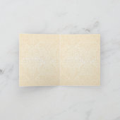 St. Therese die van Lisieux roze rozen overgieten Kaart (Binnen)