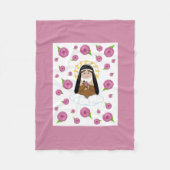 St. Therese Fleece Baby Blanket (Voorkant)