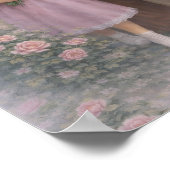 St. Therese Guiding Children Roses Catholic Poster (Hoek)