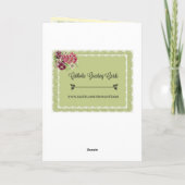 St.Therese het Kleine Gebed van de Bloem Kaart (Achterkant)