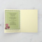 St.Therese het Kleine Gebed van de Bloem Kaart (Binnen)