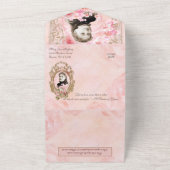  St. Therese Jesus Godsdienst alle All In One Uitnodiging (Buitenkant)