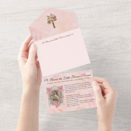  St. Therese Jesus Godsdienst alle All In One Uitnodiging