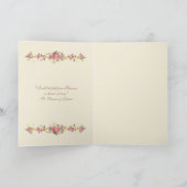 St. Therese katholieke Carmelite Nun Card Kaart (Binnen)