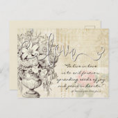  St. Therese katholieke non-religieuze prijsvraag Briefkaart (Voorkant / Achterkant)