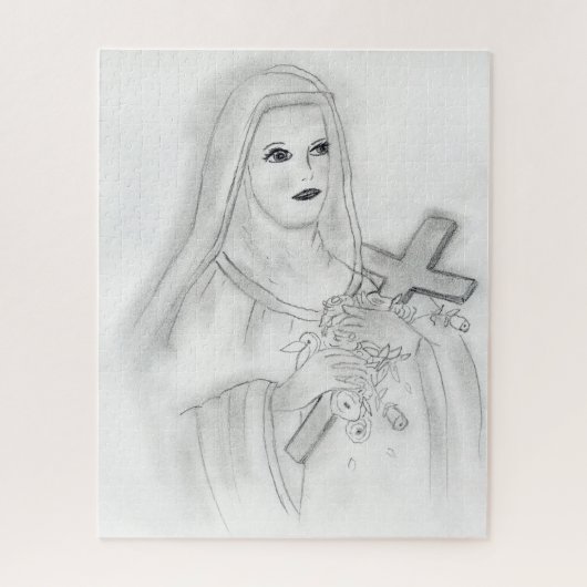 st-therese legpuzzel (Verticaal)