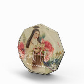 St. Therese Little Flower | Bekleding witscript Fotoblokken (Rechts)