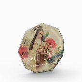 St. Therese Little Flower | Bekleding witscript Fotoblokken (Links)
