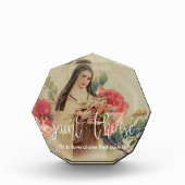 St. Therese Little Flower | Bekleding witscript Fotoblokken (Voorkant)