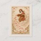 St. Therese Little Flower  Novena Holy Card Visitekaartje (Voorkant)